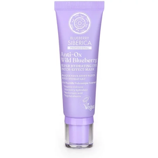 Natura Siberica Blueberry Siberica Masque Yeux Effet Patch Super Hydratant 30 ml