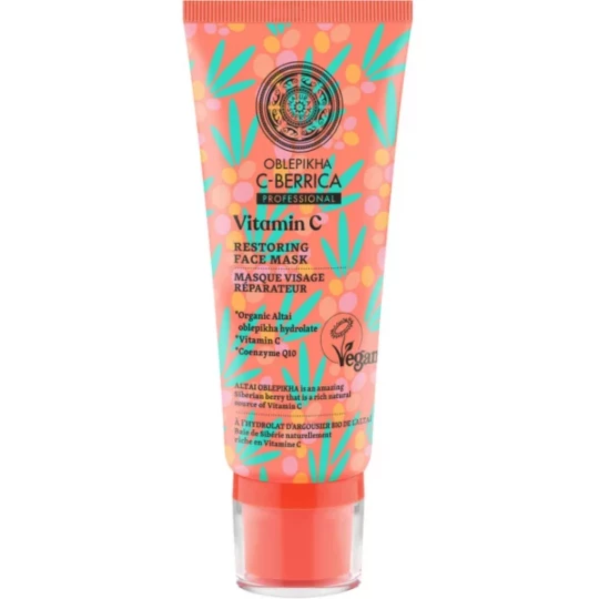 Natura Siberica C-Berrica Masque Visage Réparateur 100 ml