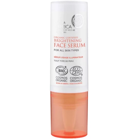 Natura Siberica Éclat et Hydratation Sérum Visage Illuminateur Bio 15 ml