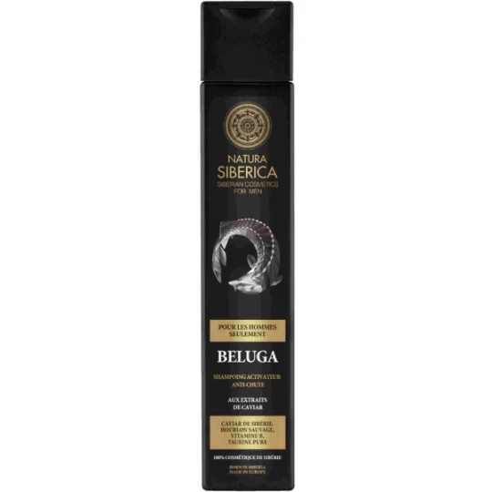 Natura Siberica Homme Shampoing Activateur Anti-Chute Beluga 250 ml