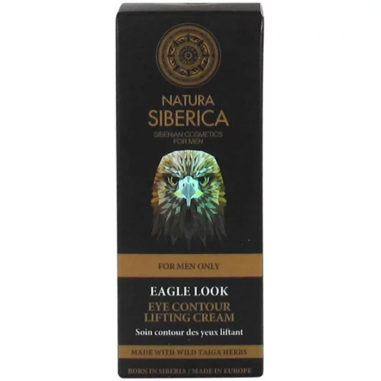 Natura Siberica Homme Soin Contour des Yeux Liftant Un Regard d'Aigle 30 ml