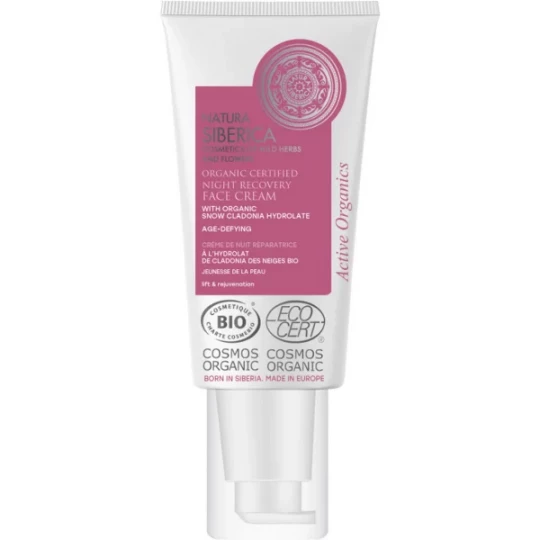 Natura Siberica Jeunesse de la Peau Crème de Nuit Réparatrice Bio 50 ml