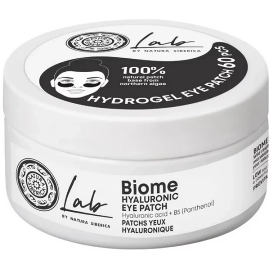 Natura Siberica Lab Biome Patchs Yeux Hyaluronique 60 Patchs
