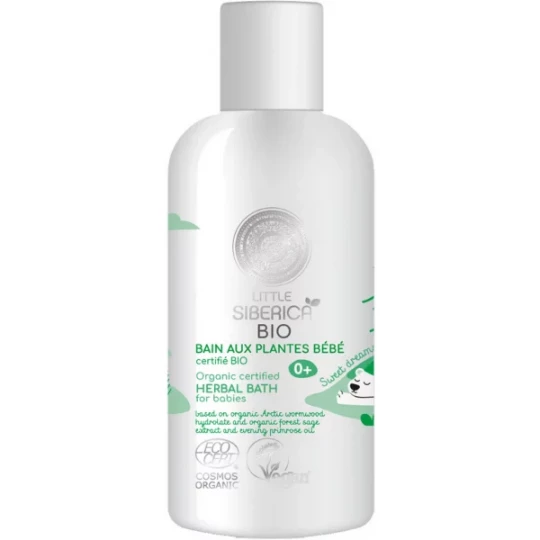 Natura Siberica Little Siberica Bain aux Plantes Bébé Bio 250 ml