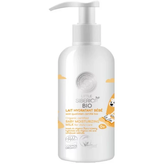 Natura Siberica Little Siberica Lait Hydratant Bébé Bio 250 ml