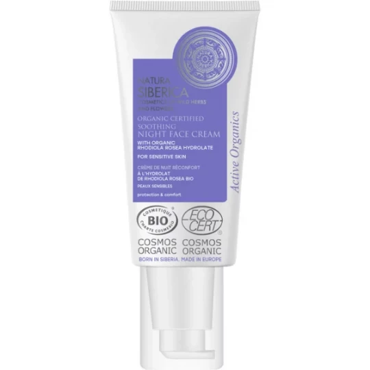 Natura Siberica Protection et Confort Crème de Nuit Réconfort Bio 50 ml