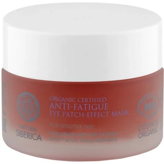 Natura Siberica Protection et Confort Masque Regard Anti-Fatigue Effet Patch Bio 50 ml