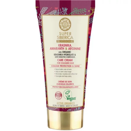 Natura Siberica Super Siberica Crème de Soin pour Cheveux Colorés 50 ml