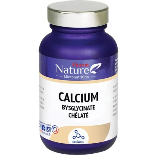 Nature Attitude Calcium Bisglycinate Chélaté Gélules x 60