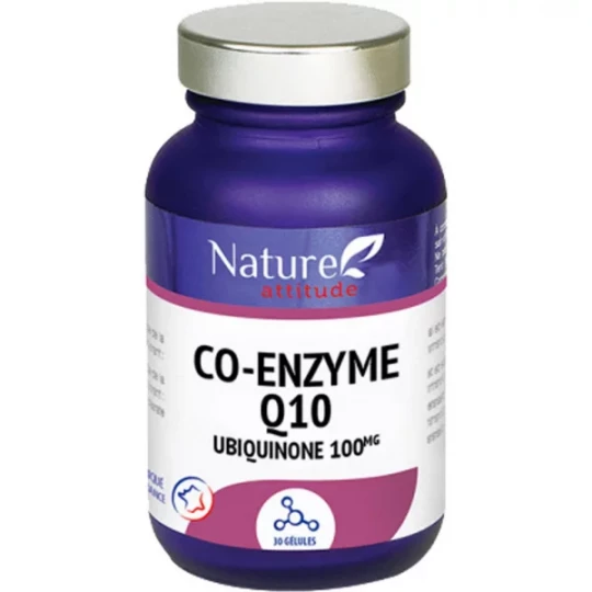 Nature Attitude Co-Enzyme Q10 Gélules x 30