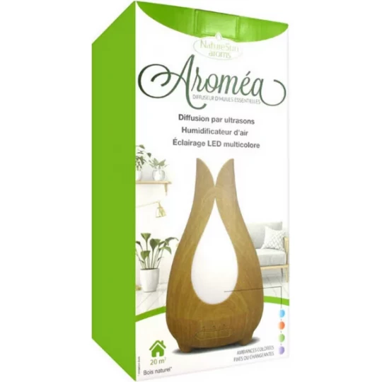 NatureSun Aroms Aroméa Diffuseur d'Huiles Essentielles - Teinte : Bois Foncé