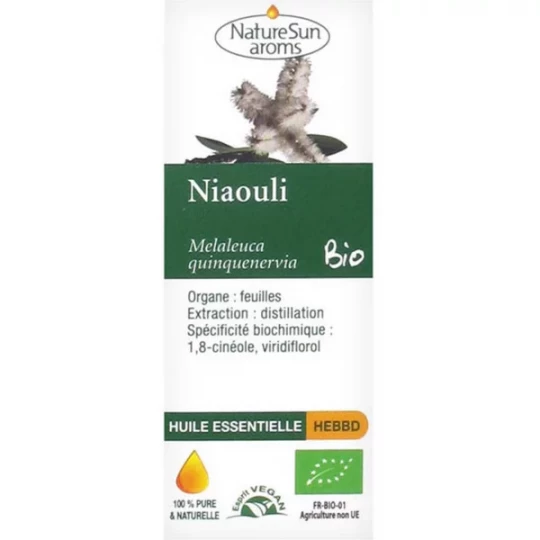 NatureSun Aroms Huile Essentielle Niaouli (Melaleuca quinquenervia) Bio 10 ml