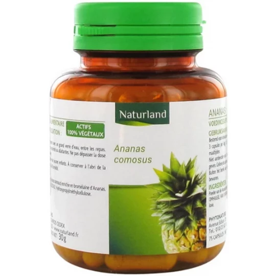 Naturland Ananas Tige Végécaps x 75
