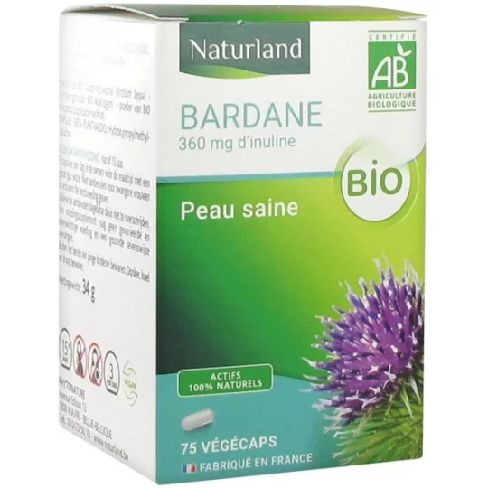 Naturland Bardane Bio Végécaps x 75