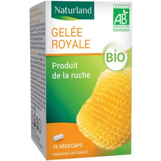 Naturland Gelée Royale Bio Végécaps x 75