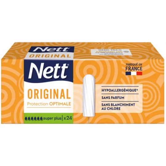 Nett Original Protection Optimale Tampons Super Plus x 24