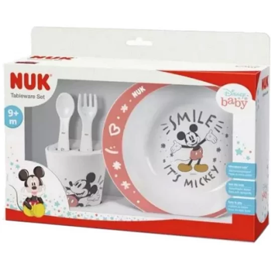 NUK Coffret de Vaisselle Disney Baby 9 Mois et +