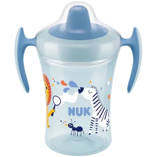 NUK Trainer Cup 6 Mois et + Bleu 230 ml