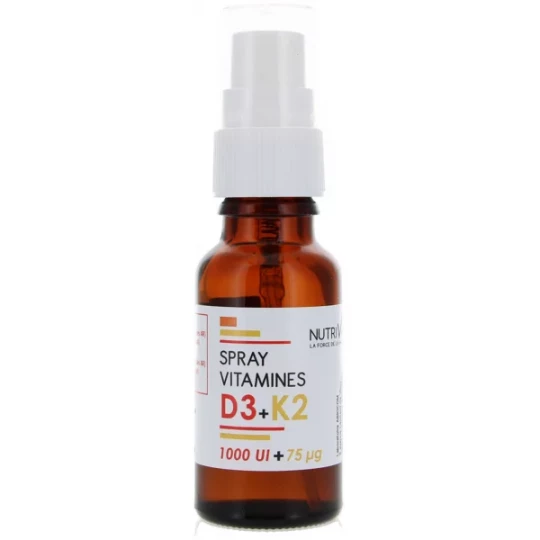 Nutrivie Spray Vitamines D3 + K2 15 ml