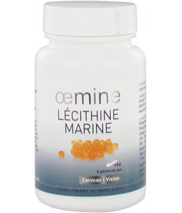 Oemine Lecithine Marine 60 Gélules