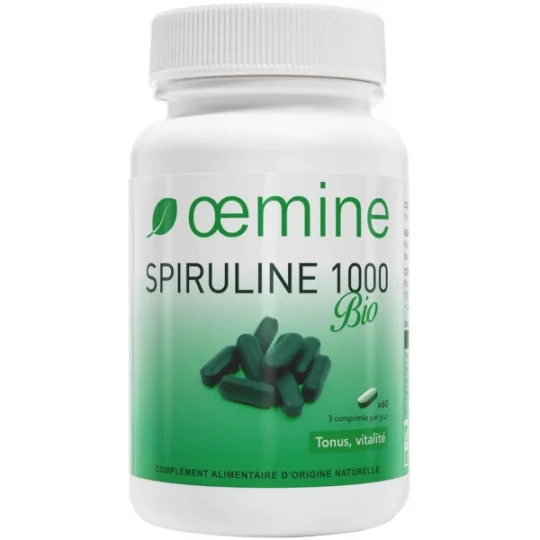 Oemine Spiruline 1000 Bio Comprimés x 60
