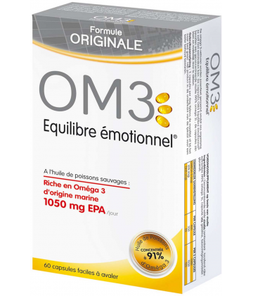 OM3 Équilibre Émotionnel 60 Capsules