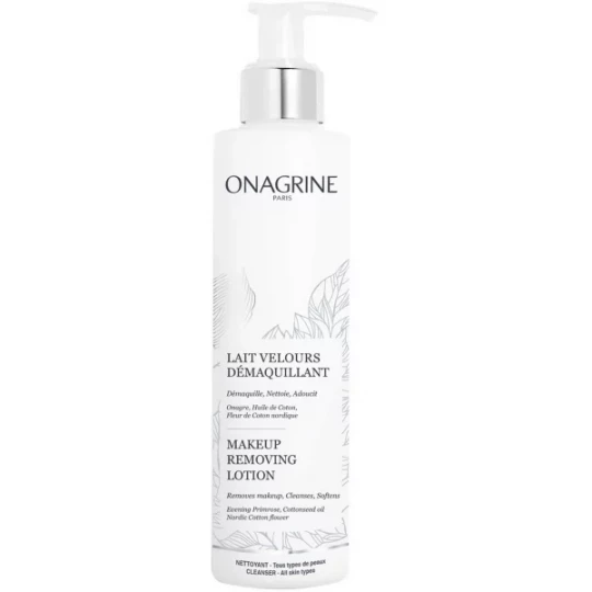 Onagrine Lait Démaquillant Velours 200 ml