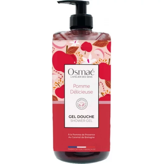 Osmaé Gel Douche Pomme Délicieuse 1 L
