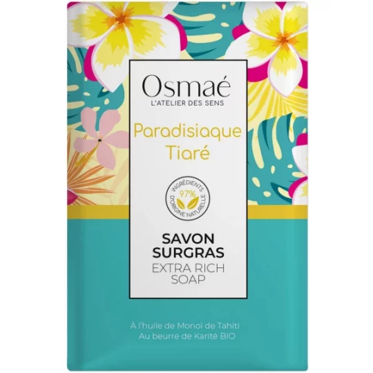 Osmaé Savon Surgras Paradisiaque Tiaré 200 g