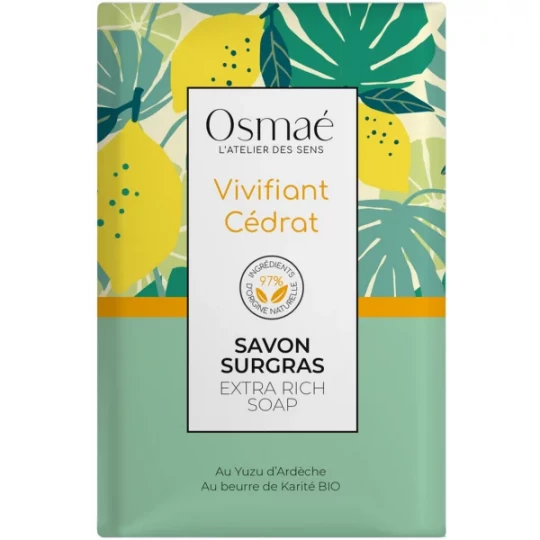 Osmaé Savon Surgras Vivifiant Cédrat 200 g