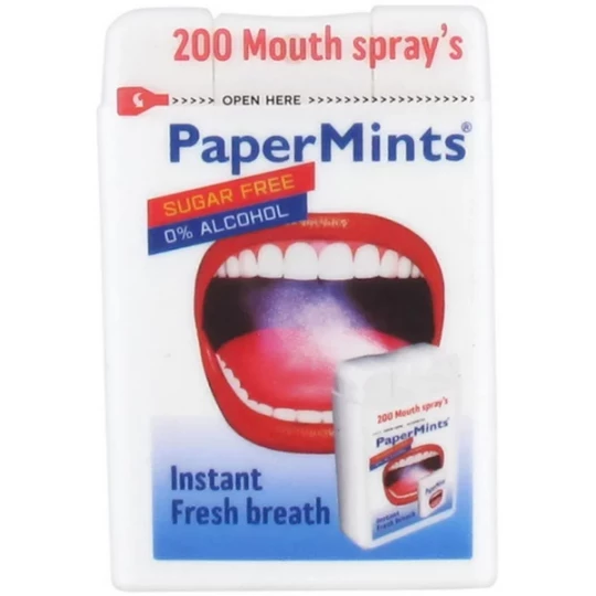 PaperMints Spray Buccal Sans Sucre 12 ml
