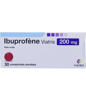 Ibuprofène Mylan Viatris 200 mg x 30