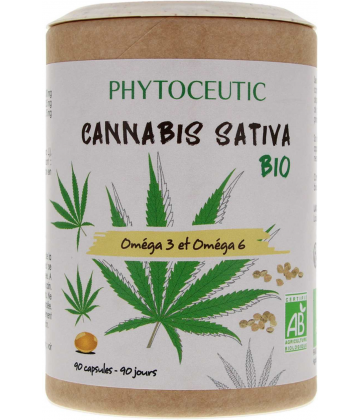 Phytoceutic Cannabis Sativa Bio 90 Capsules