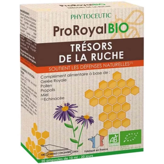 Phytoceutic ProRoyal Défenses de la Ruche Bio Ampoules x 20