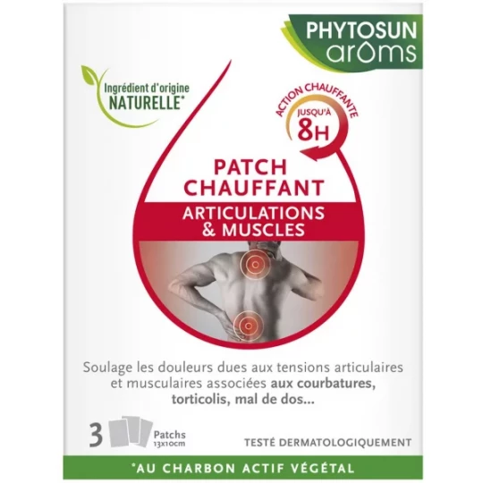 Phytosun Arôms Patch Chauffant Articulations et Muscles