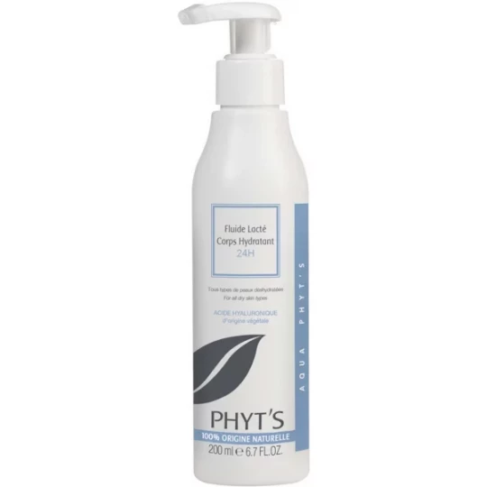 Phyt's Aqua Phyt's Fluide Lacté Corps Hydratant 24h Bio 200 ml
