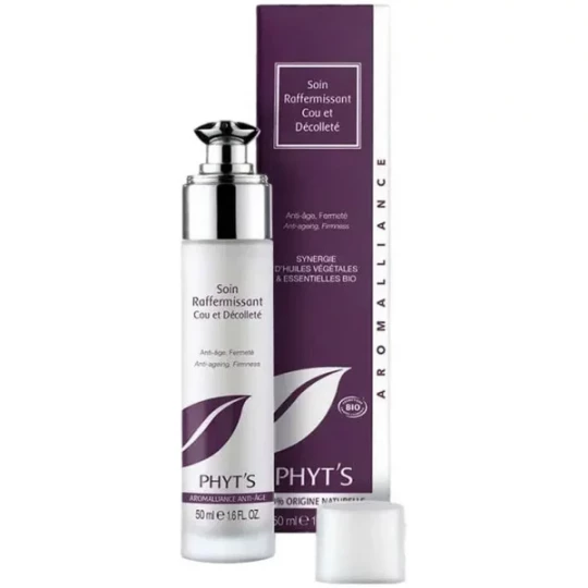 Phyt's Aromalliance Anti-Âge Soin Raffermissant Cou et Décolleté Bio 50 ml