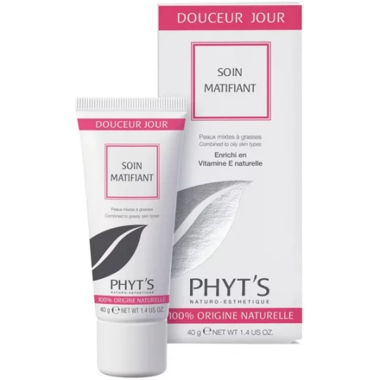 Phyt's Douceur Jour Soin Matifiant Bio 40 g