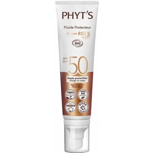 Phyt's Phyt'Solaire Fluide Protecteur Kids SPF50 Bio 100 ml
