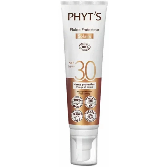 Phyt's Phyt'Solaire Fluide Protecteur SPF30 Bio 100 ml