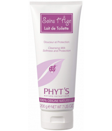 Phyt's Soins 1er Âge Lait de Toilette Bébé Bio 200 g