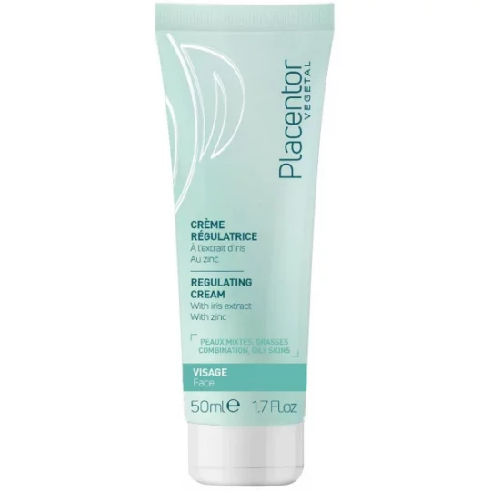 Placentor Végétal Crème Régulatrice Peaux Mixtes et Grasses 50 ml