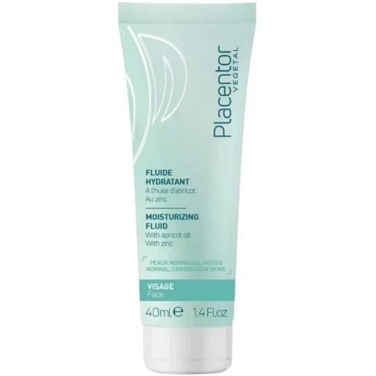 Placentor Végétal Fluide Hydratant Peaux Normales et Mixtes 40 ml