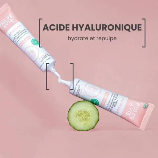 Pulpe de Vie Fluide Hydratant Apaisant Visage Calm-Me Bio 40 ml - image 3