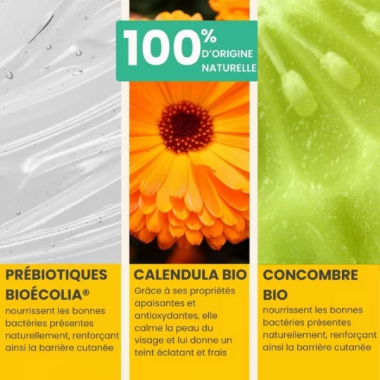 Pulpe de Vie Fluide Hydratant Apaisant Visage Calm-Me Bio 40 ml - image 4