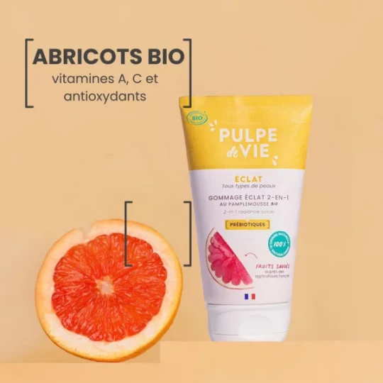 Pulpe de Vie Masque et Gommage Éclat Sucré Frappé Bio 150 ml - image 3
