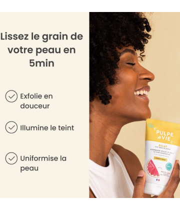 Pulpe de Vie Masque et Gommage Éclat Sucré Frappé Bio 150 ml - image 2