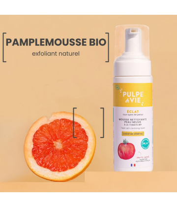 Pulpe de Vie Mousse Nettoyante Visage Frimousse Bio 125 ml - image 2