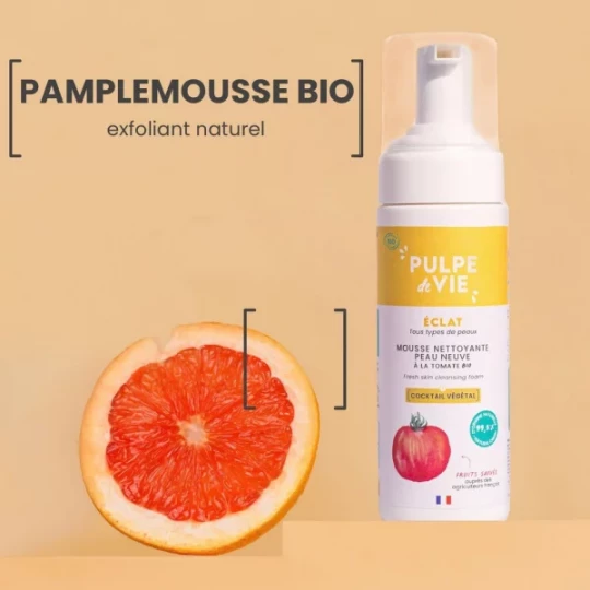Pulpe de Vie Mousse Nettoyante Visage Frimousse Bio 125 ml - image 2