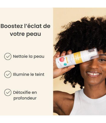 Pulpe de Vie Mousse Nettoyante Visage Frimousse Bio 125 ml - image 4